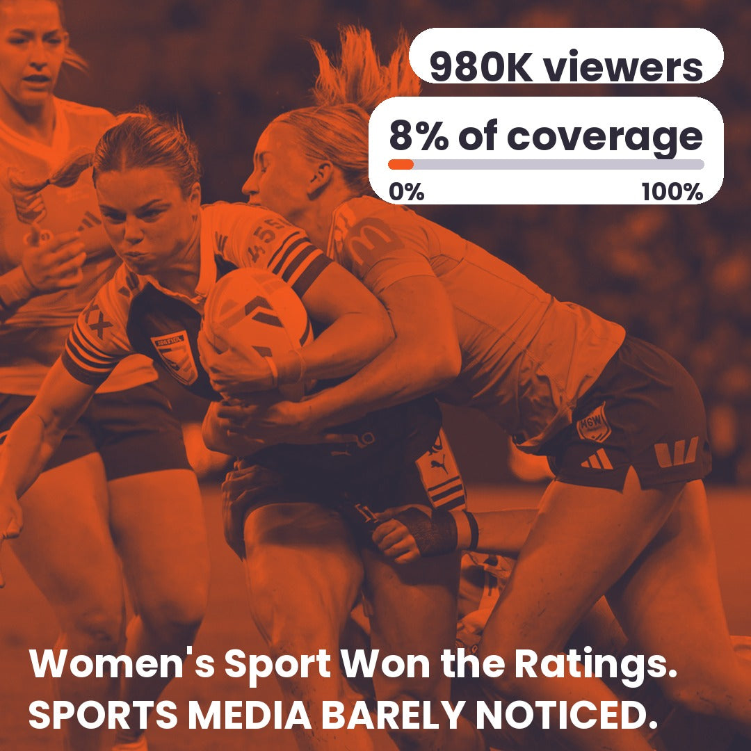 Women's Sport in Australia: Huge Ratings, Buried by Media