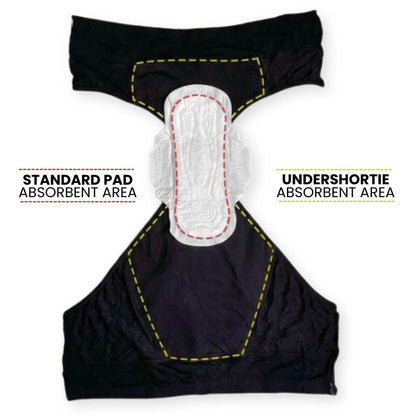 UnderShortie: Boyleg Leak-Proof Period Briefs