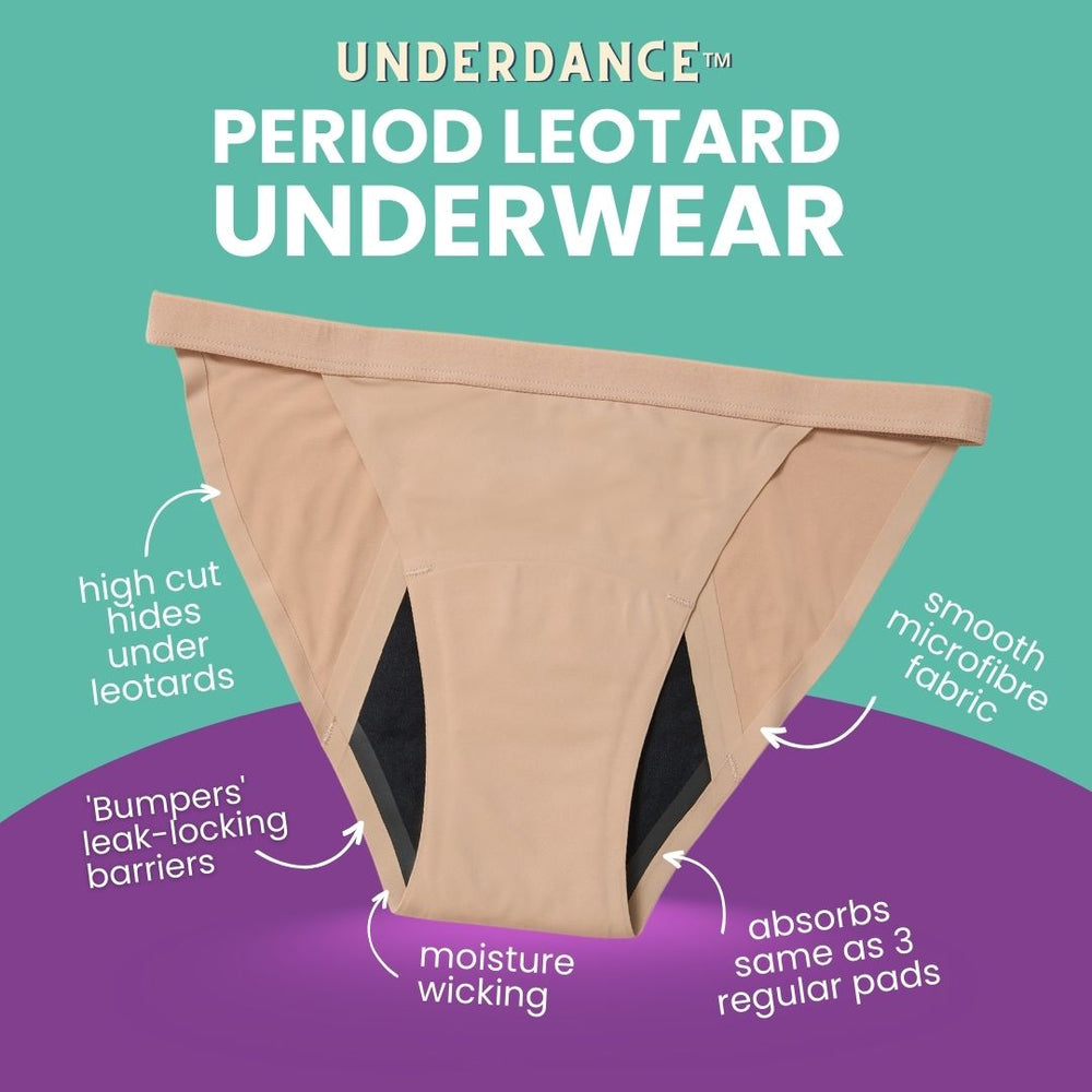 UnderDance: High-Cut Active Period Undies